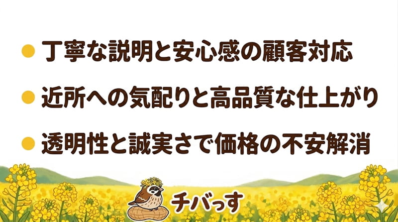 千葉県佐倉市の屋根修理・雨漏り修理業者「株式会社リエイトホーム」の特徴をまとめた画像
